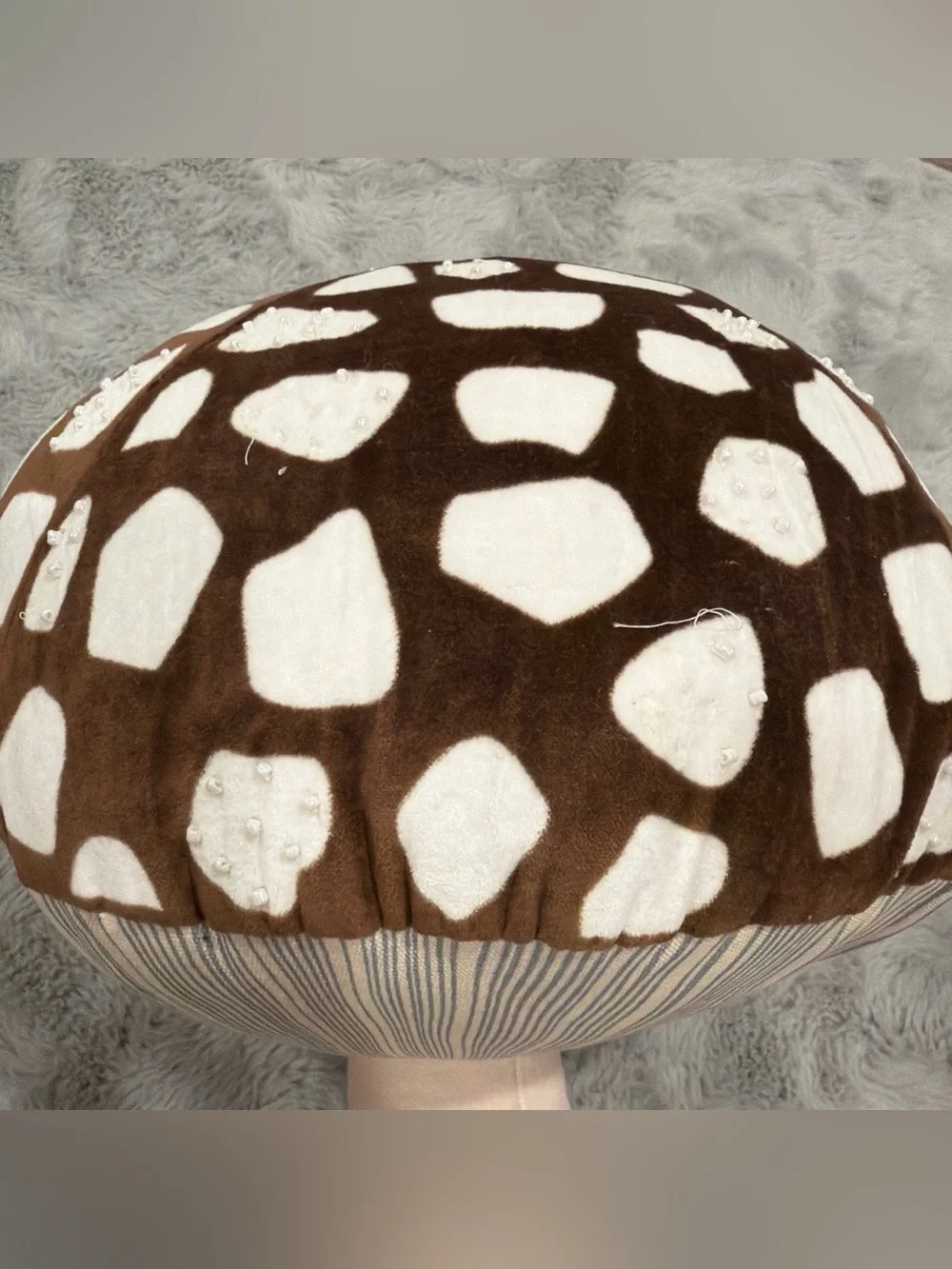 Plush Mushroom Accent Pillow by John Derian Target collab